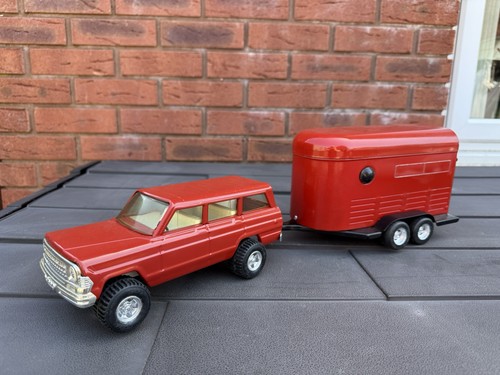 Tonka jeep wagoneer horse - jeep, &
