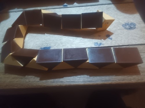 Rubik snake puzzle - puzzle, toy