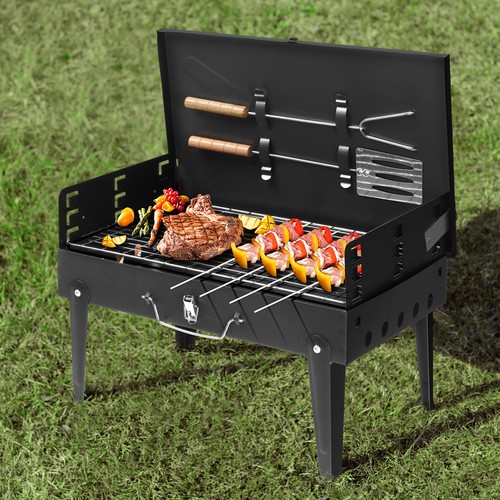 Portable folding charcoal - folding, bbq