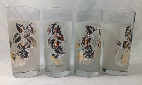 Set vintage frosted glass - set,