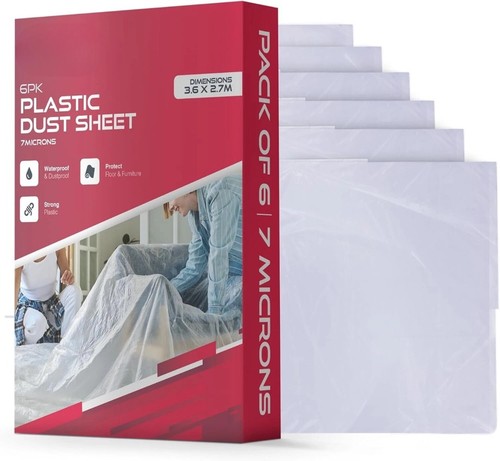 Pack plastic dust - of,
