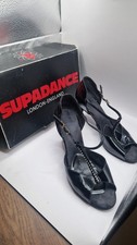Supadance Ladies black satin