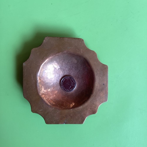Vintage solid copper trinket - vintage,