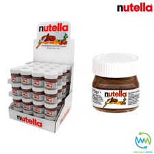 NUTELLA Hazelnut SPREAD Chocolate Portion JAR 25G Single Mini Individual COCOA