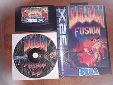 DOOM FUSION - CARTRIDGE & DISC ON THE SEGA CD 32X - PAL /NTSC - FULLY TESTED
