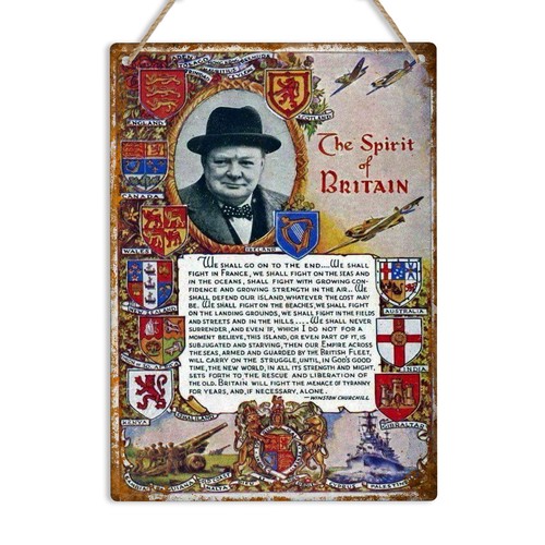 Churchill quote british retro - churchill,