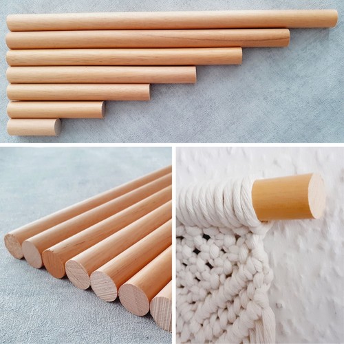 Wooden craft dowel macrame - wooden,