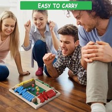 Shut the Box Game Wooden Board