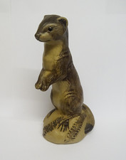 POOLE POTTERY STONEWARE STOAT.
