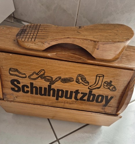 Schuhputzboy vintage german - schuhputzboy,