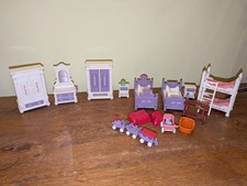 Playmobil Victorian Bedroom Furniture Bunk beds Cupboards Beds  Bundle