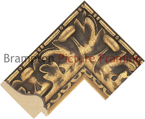 83mm wide gold reverse - wide, wood