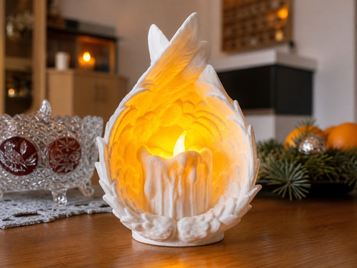 Led tea light - light, angel