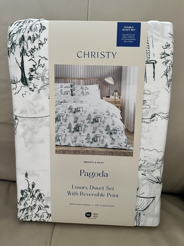 Christy white forest green - christy,