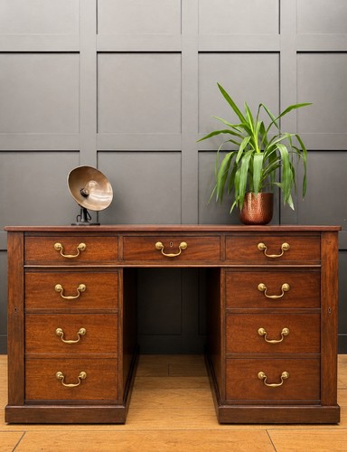 Antique mahogany twin - antique,