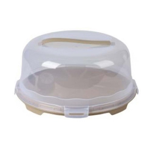 Cake container 33cm plastic - container,