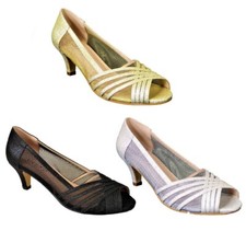 Womens Glitter Shoes Bridal