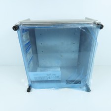 Vynckier Type APO 11x11x5" Fiberglass Electrical Enclosure Backplate & Clear Top