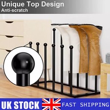 4 /6Pair Welly Boot Stand Rack Metal Indoor Outdoor Shoes Boots Storage Walking