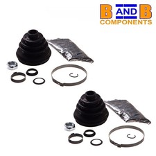 OUTER CV BOOT KITS x 2 VW GOLF