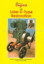 Stationary Engine Magazine on Lister D-Type Restoration Book By Nigel McBurney