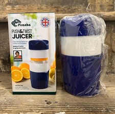 Piranha Portable Manual Citrus Juicer – Fast Lemon & Orange Squeezer Machine