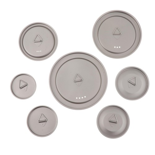 Titanium water cup lid - cup, camping