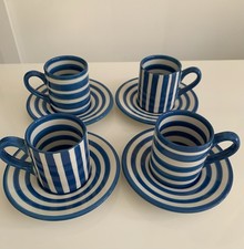 Set Of 4 Espresso Coffee Cups