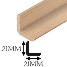 2.4m Angle Oak corner trim