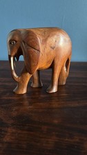 Vintage Hand Carved Teak