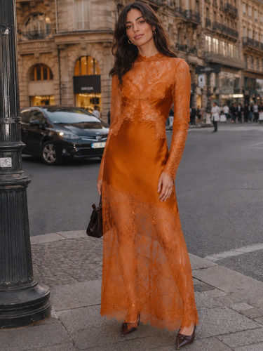 Zara collection satin - zara, lace