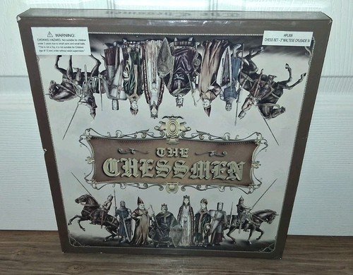 The chessmen knights chess set - chessmen,