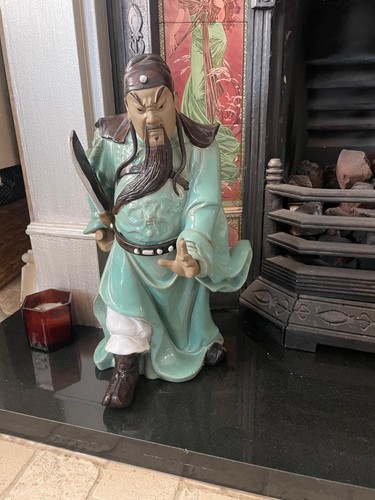 Huge chinese ceramic general - chinese,