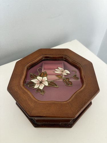 Vintage mele wooden octagon - vintage,