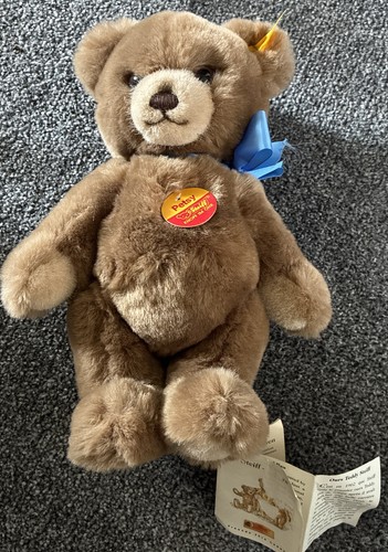 Steiff petsy bear tagged teddy - petsy,
