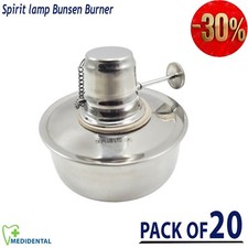 DENTAL LAB JEWELLERS ALCOHOL SPIRIT LAMP BUNSEN STOVE BURNER FLAME LAB TOOLS NEW