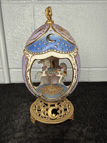 Franklin mint carousel - carousel, horse