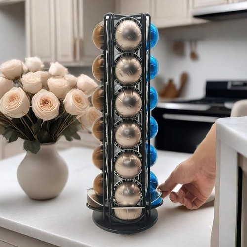Coffee capsule holder rotating - coffee,
