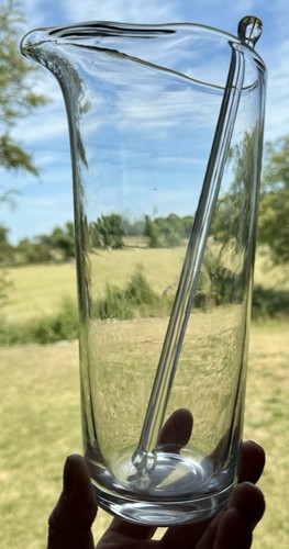 1970 whitefriars glass jug - 1970,