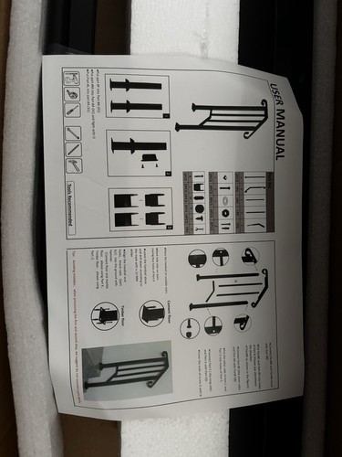 Outdoor stair handrail black - stair,