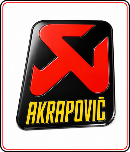 Akrapovic aluminium exhaust - aluminium,