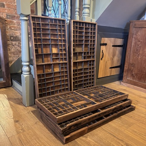 Vintage wooden printers - vintage,