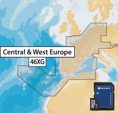 Navionics central west - navionics+,