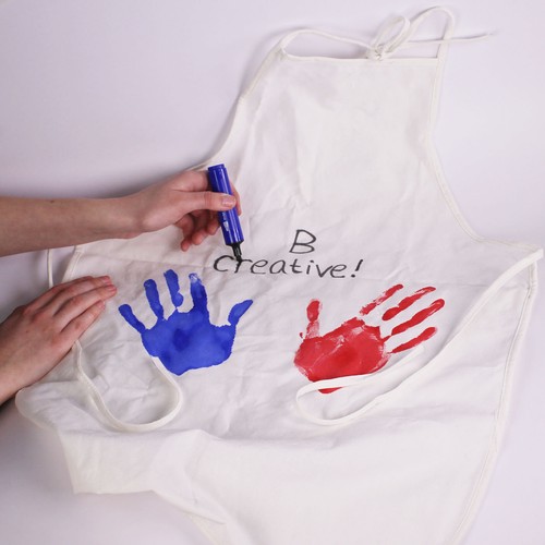 Apron decorate cotton - apron, to