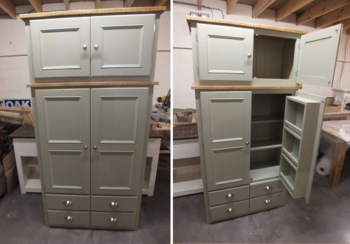 Rutland painted larder - painted,