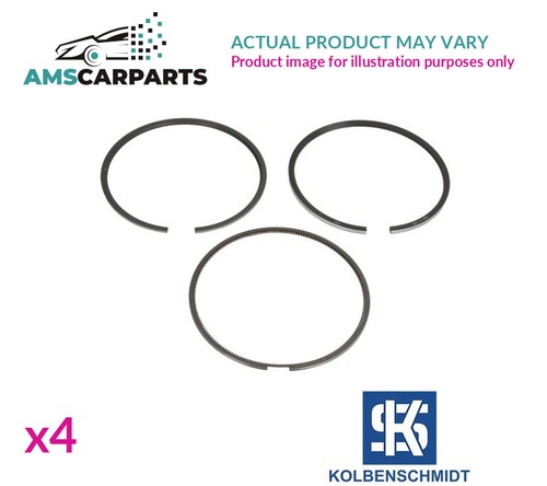 Engine piston ring set - piston,