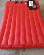 Vintage Red Marlboro Big Sky Aero Bed Full Size, Pump + Charger W/BOX NEW!!