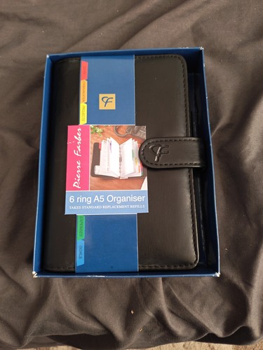 Leather organiser filo fax - leather,