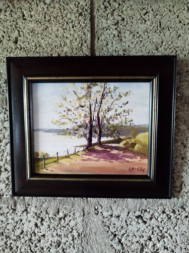 Original signed irish - original, oil