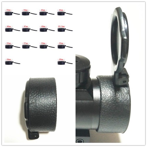 Rifle scope objective lens lid - objective,